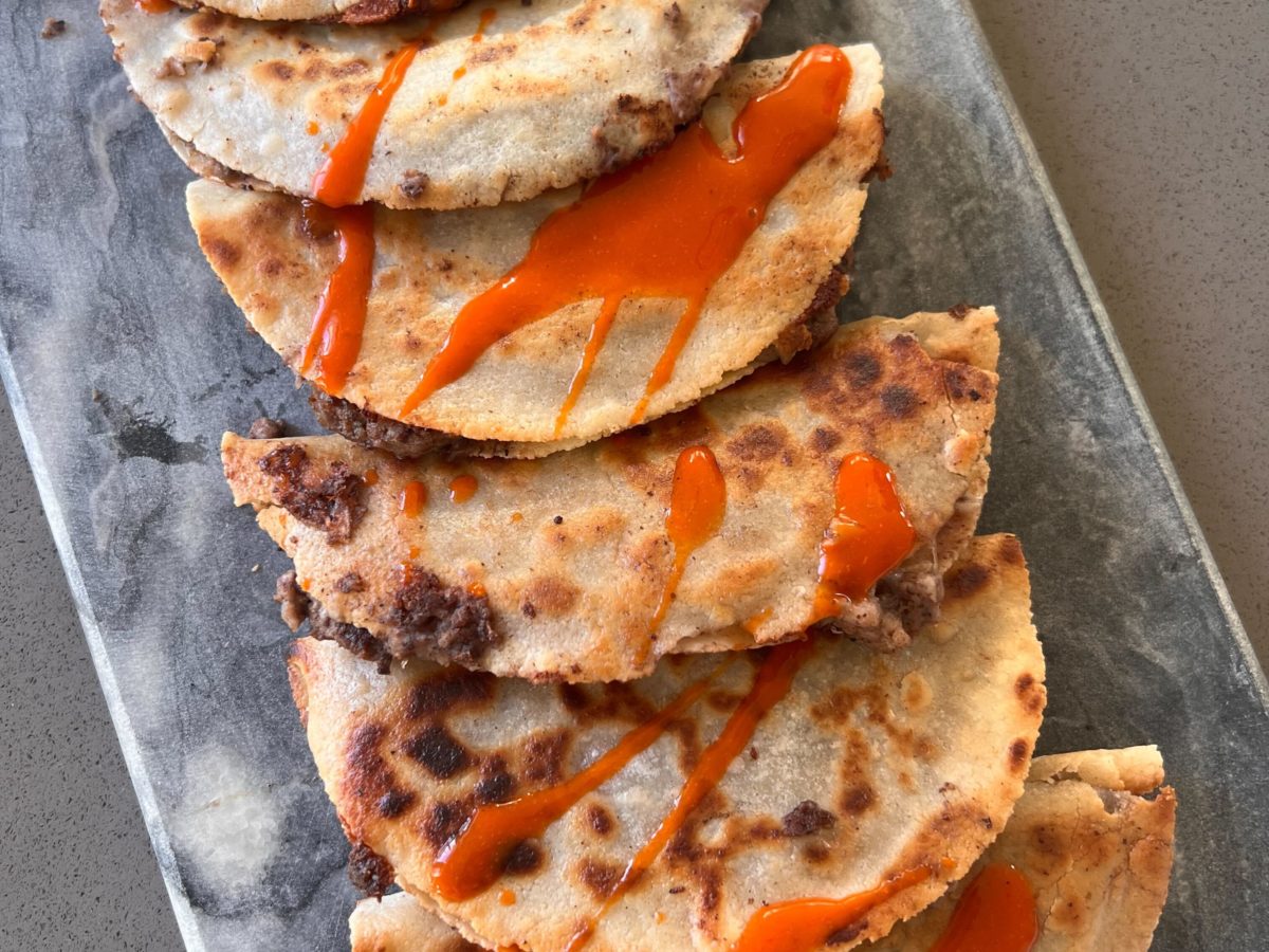 Beef and Bean Crispy Tacos