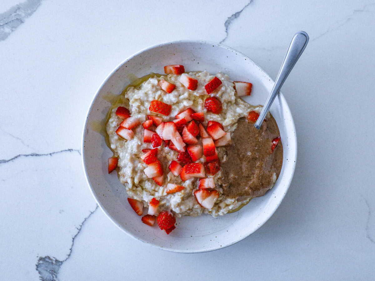 High Protein Egg White Oatmeal