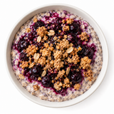 Blueberry Crumble Overnight Oats