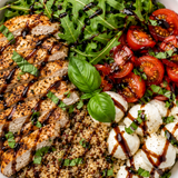 Caprese Chicken Bowl