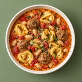 Italian Meatball Tortellini Soup
