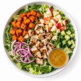 Fall Kickoff Honey Mustard Roasted Chicken Salad