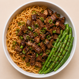Sesame Noodle Bowl w/ Skirt Steak