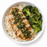 Chimichurri Chicken w/ Garlic Rice & Broccoli