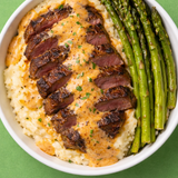 Creamy Cajun Steak & Mashed Potatoes