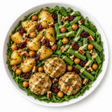 Fall Harvest Turkey Meatball Bowl