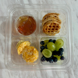 LittleSQRLS Breakfast Box w/ Mini Waffles