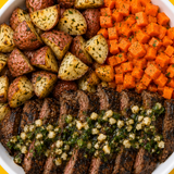 Garlic Herb Steak & Potatoes