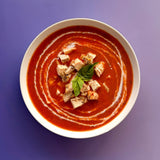 Creamy Roasted Tomato & Basil Soup