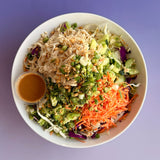 Asian Peanut Shredded Chicken Salad