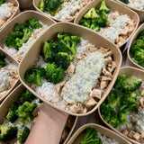 Spinach Artichoke Chicken & Rice