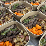 Garlic Herb Steak & Potatoes