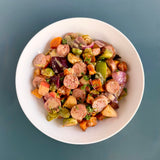 Chicken Sausage Sheet Pan Fall Veggie Meal