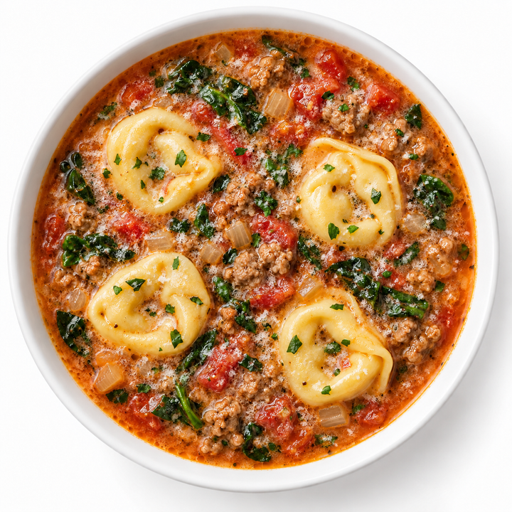 Italian Sausage Tortellini Soup