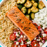 Mediterranean Salmon Bowl