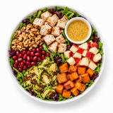 Apple Pomegranate Fall Chicken Salad