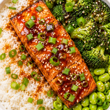 Teriyaki Salmon Buddha Bowl