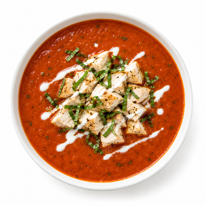 Tomato Basil Soup w/ Chicken