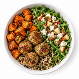 Turkey Meatball Harvest Bowl