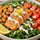 Salmon Caesar Salad Bowl