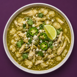 Green Chicken Pozole Soup