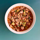 Tuscan Sausage, Broccoli & White Bean Soup