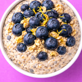 Blueberry Lemon Muffin Overnight Oats