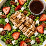 Strawberry Balsamic Chicken Salad