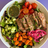 Chimichurri Grilled Steak Salad