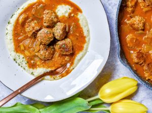 Coconut Curried Meatball Stew