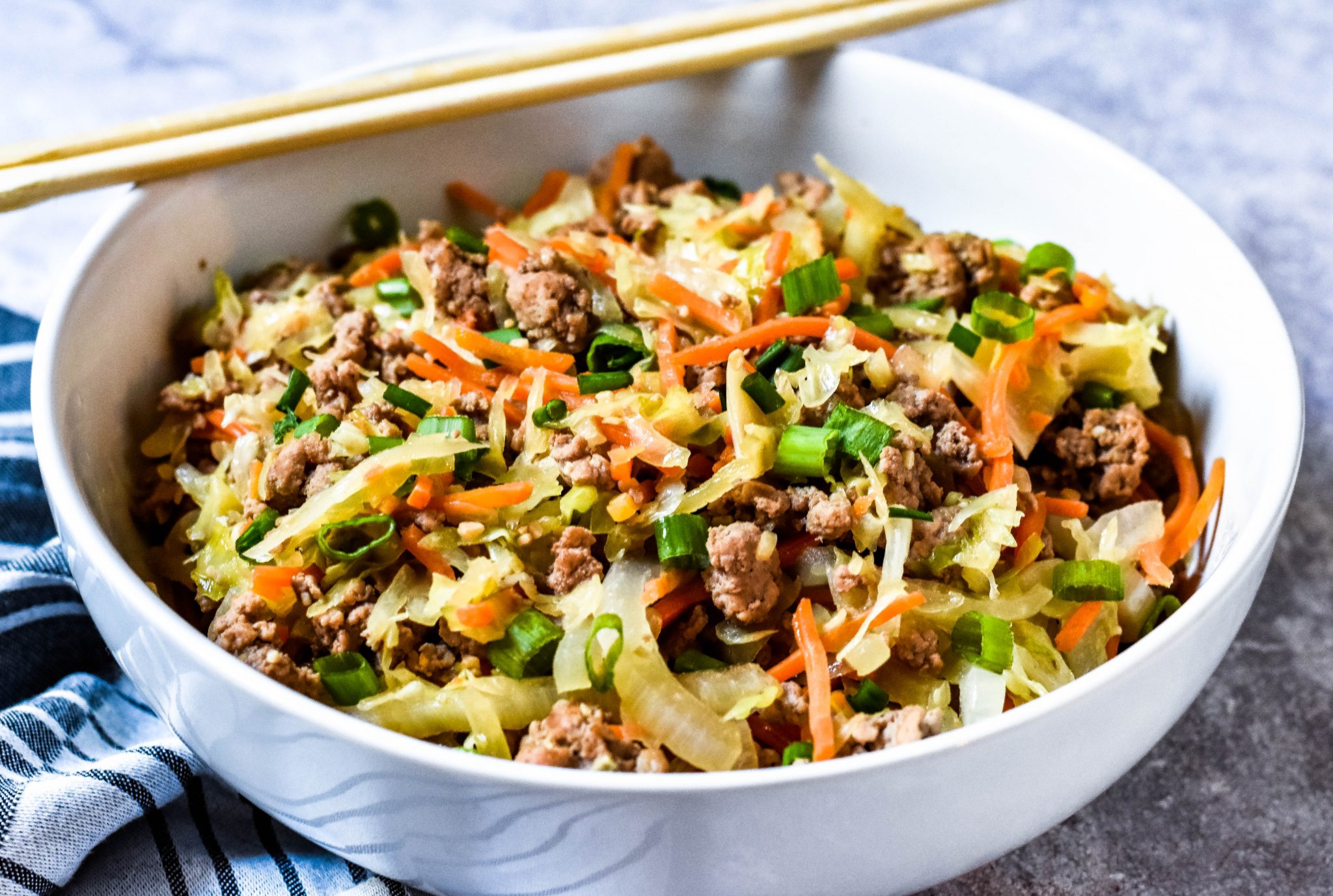 Inside Out Eggroll In A Bowl