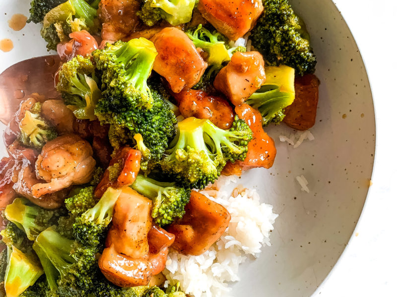 Simple Chicken and Broccoli Stir Fry