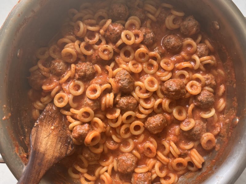 Healthy Homemade Spaghetti O's