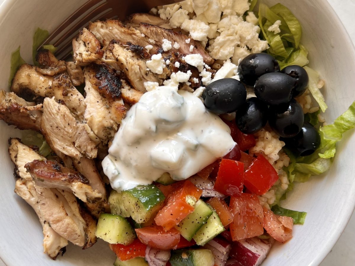 Greek Chicken Bowls