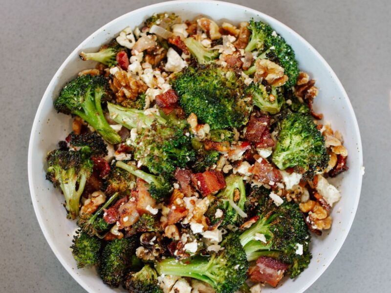 Roasted Broccoli Salad
